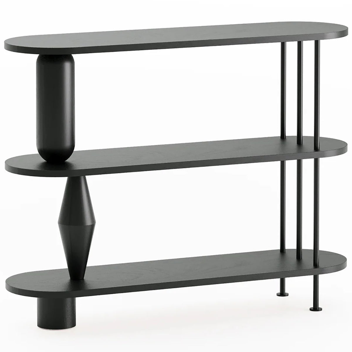 Vazoo 3 Oak Wood Bookcase