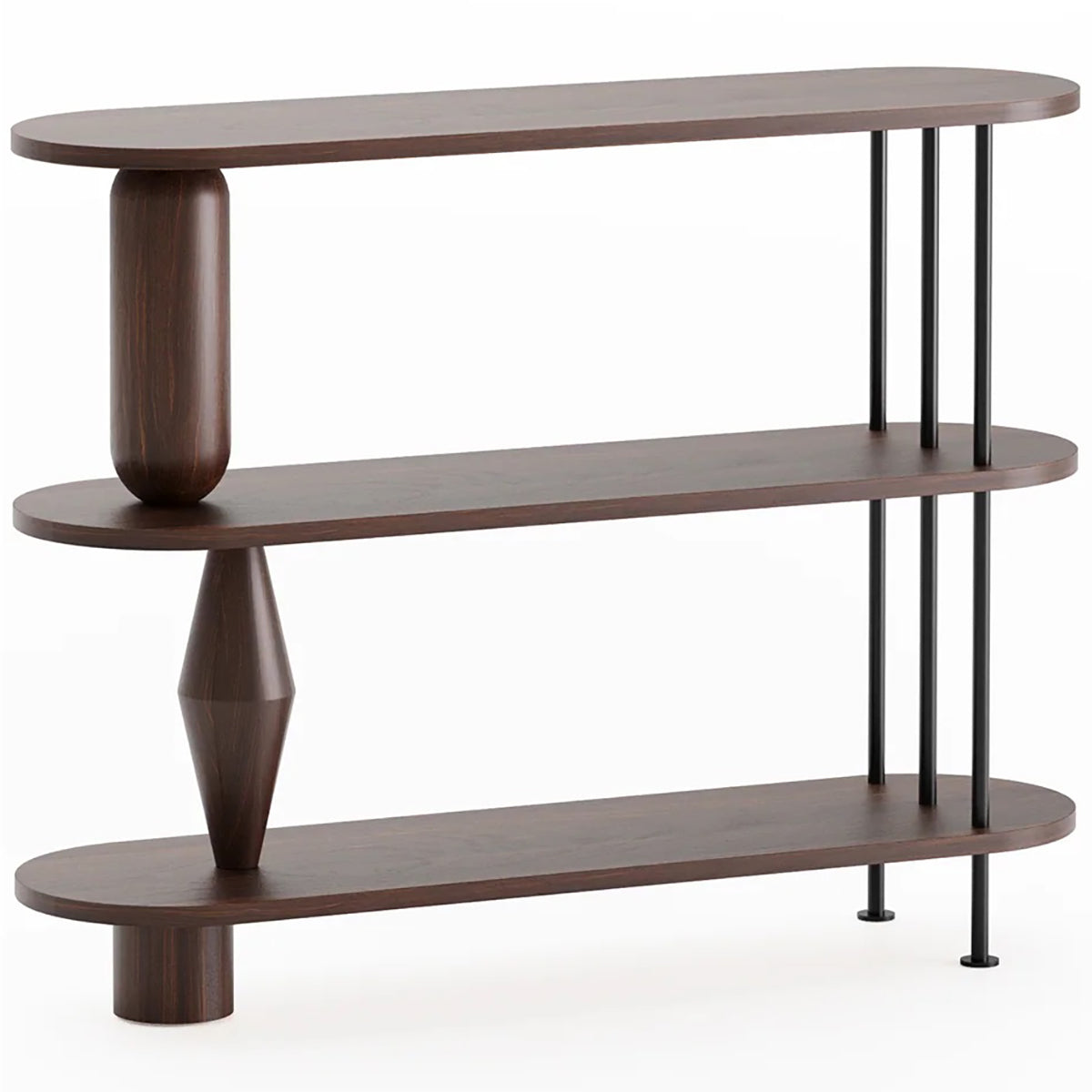 Vazoo 3 Oak Wood Bookcase