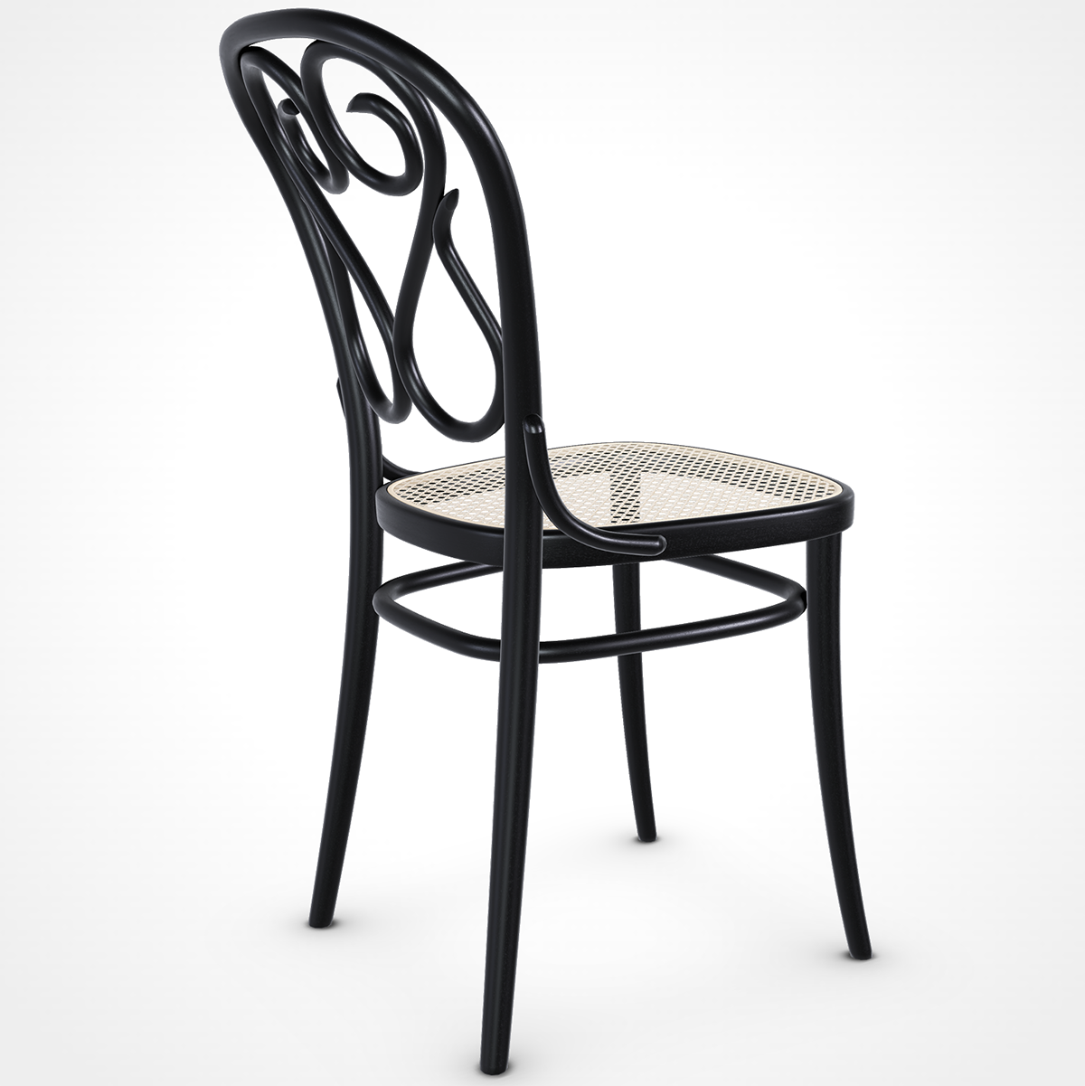 04 Cane/Mesh Chair - WOO .Design