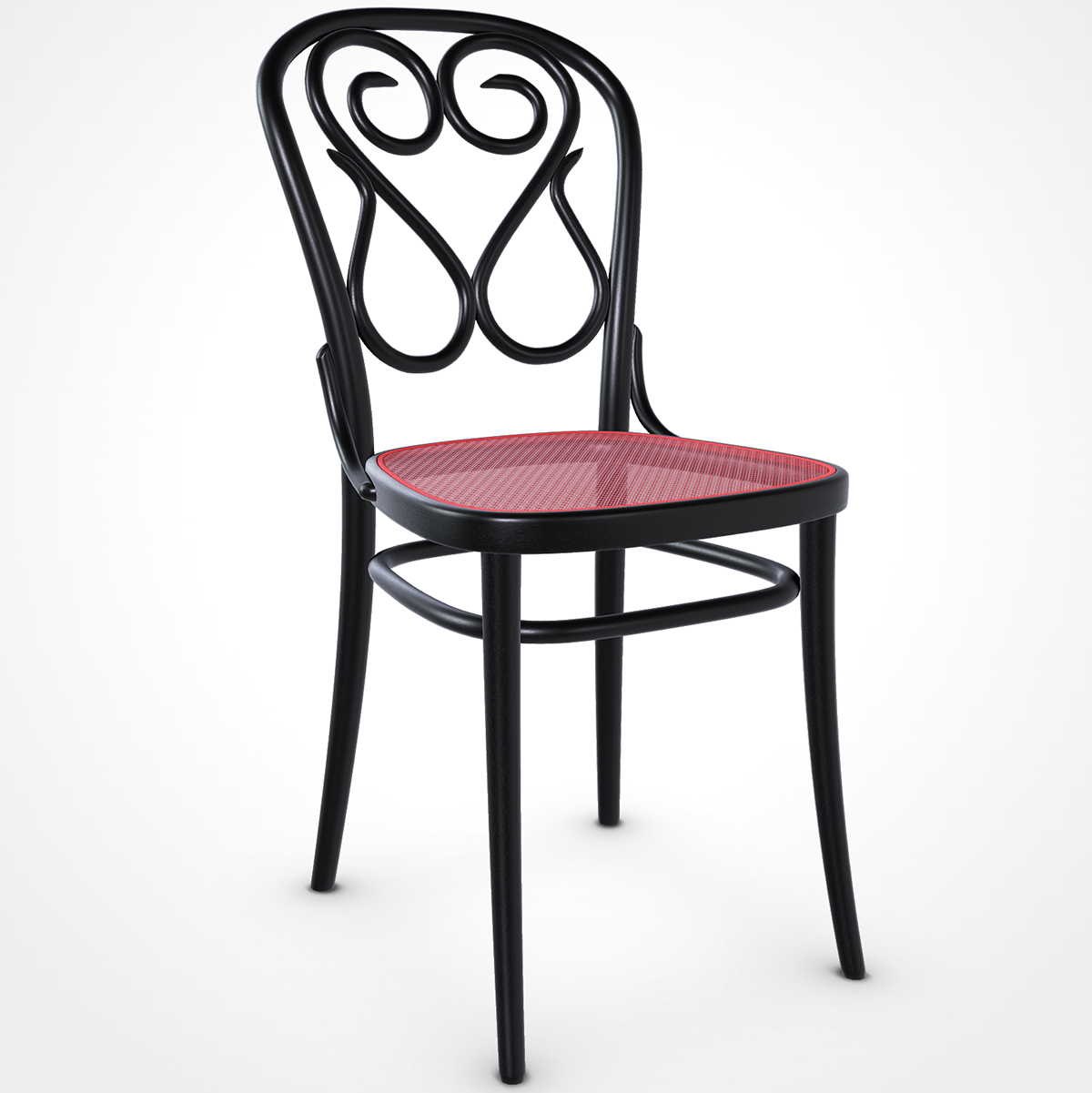 04 Cane/Mesh Chair - WOO .Design