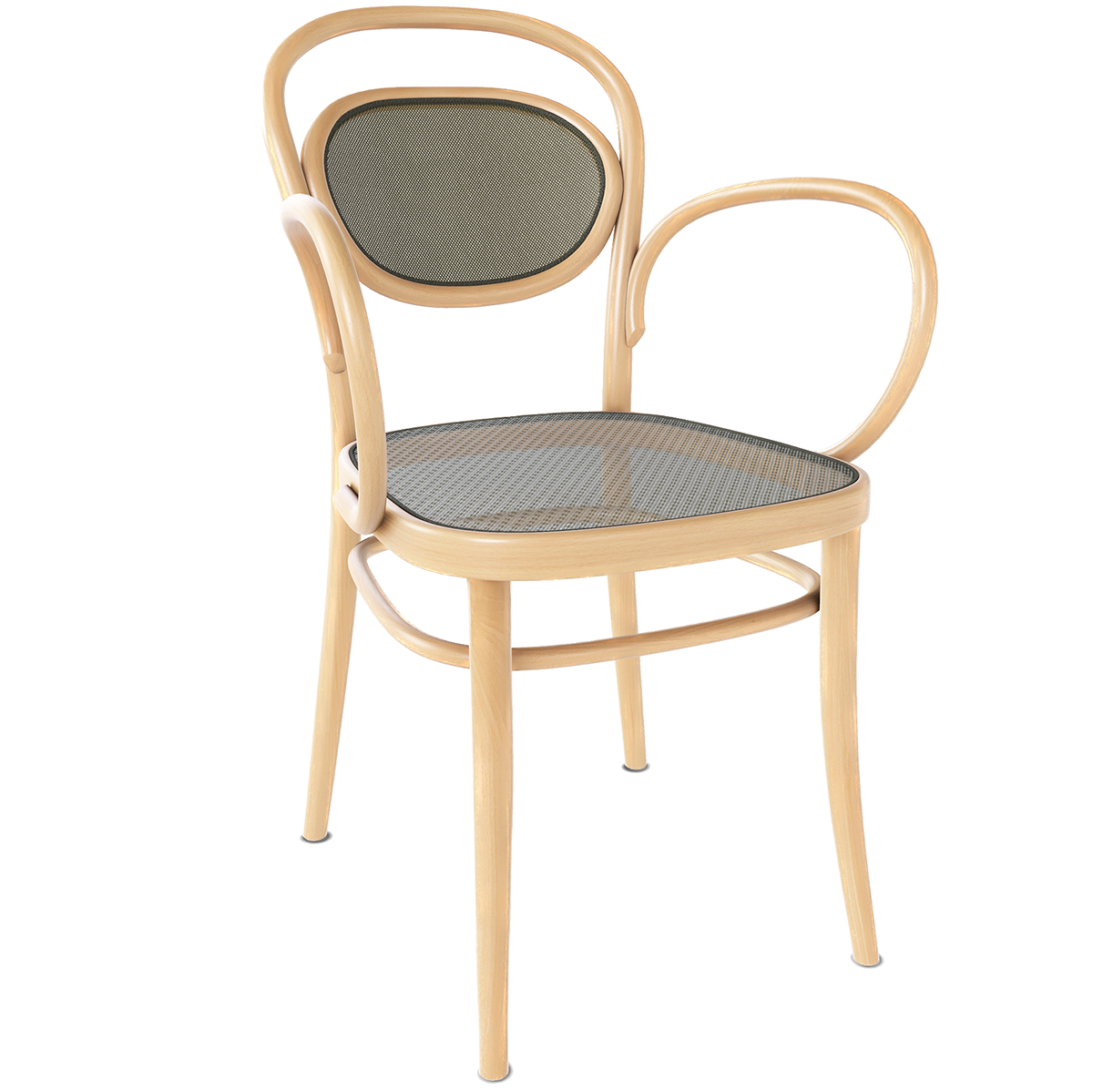 20 Cane/Mesh Armchair - WOO .Design