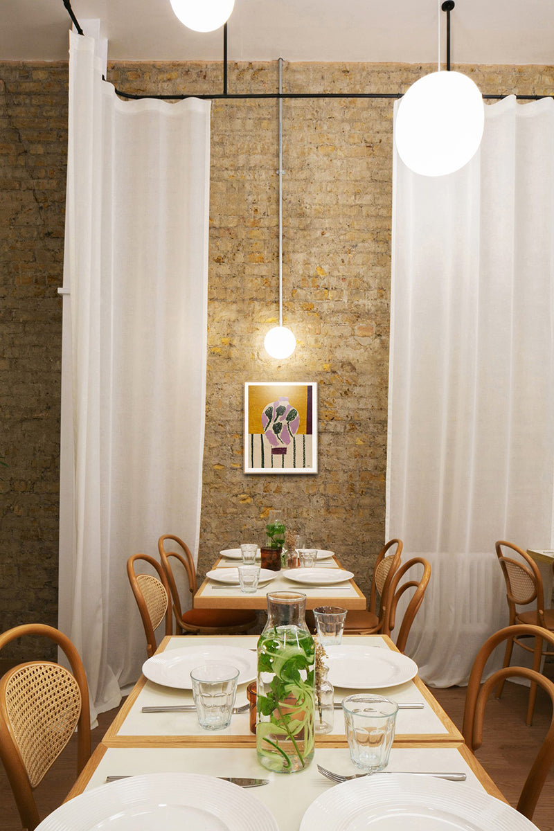 20 Upholstered Seat Mesh/Cane Back Chair - WOO .Design