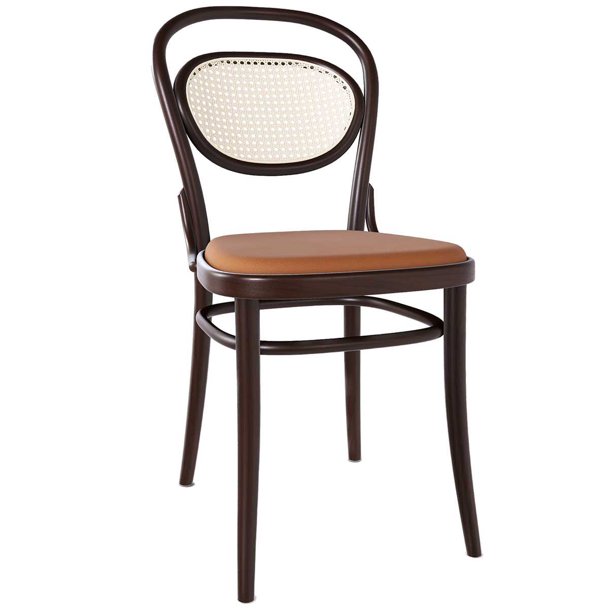 20 Upholstered Seat Mesh/Cane Back Chair - WOO .Design