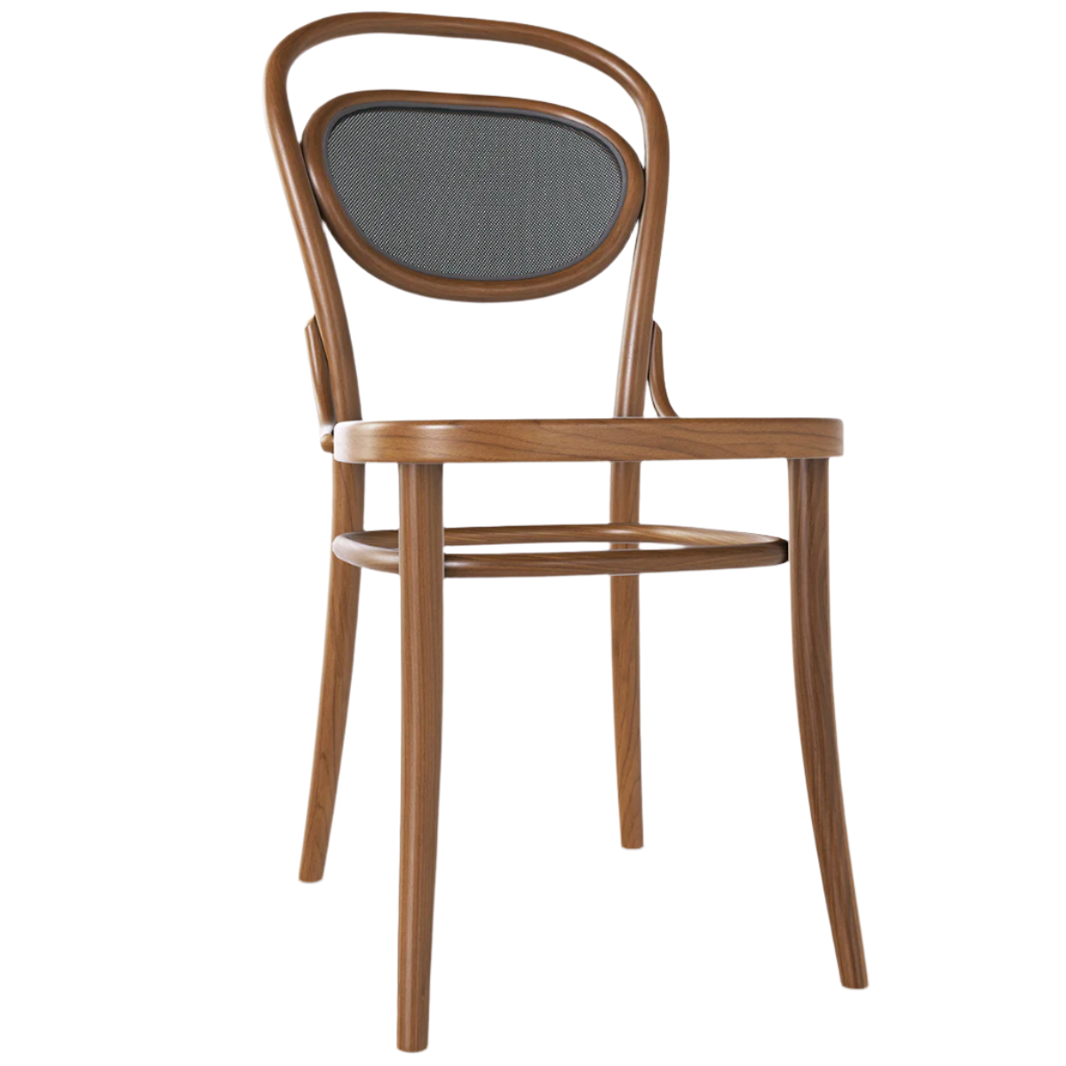 20 Wood Seat Mesh/Cane Back Chair