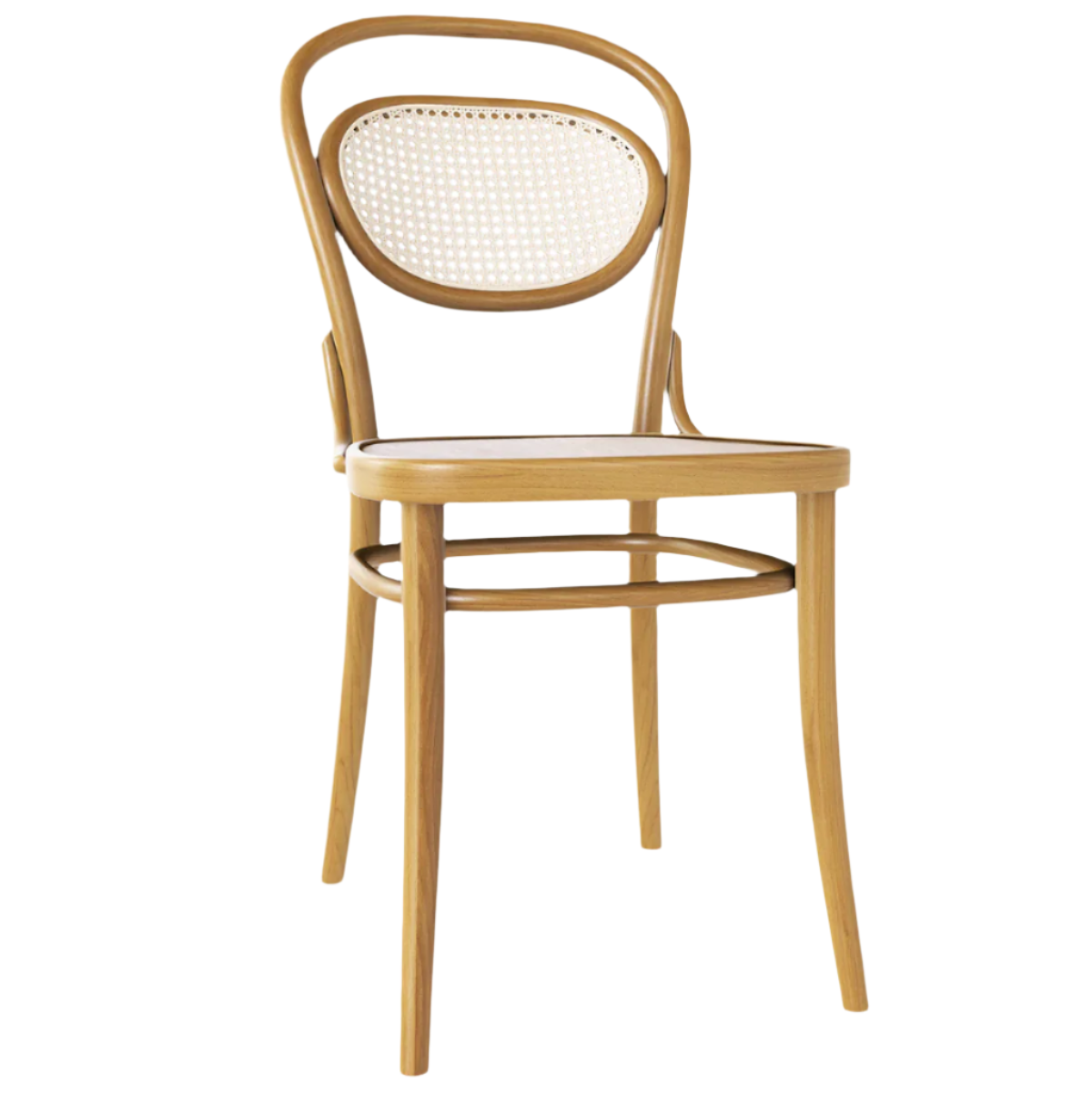 20 Wood Seat Mesh/Cane Back Chair
