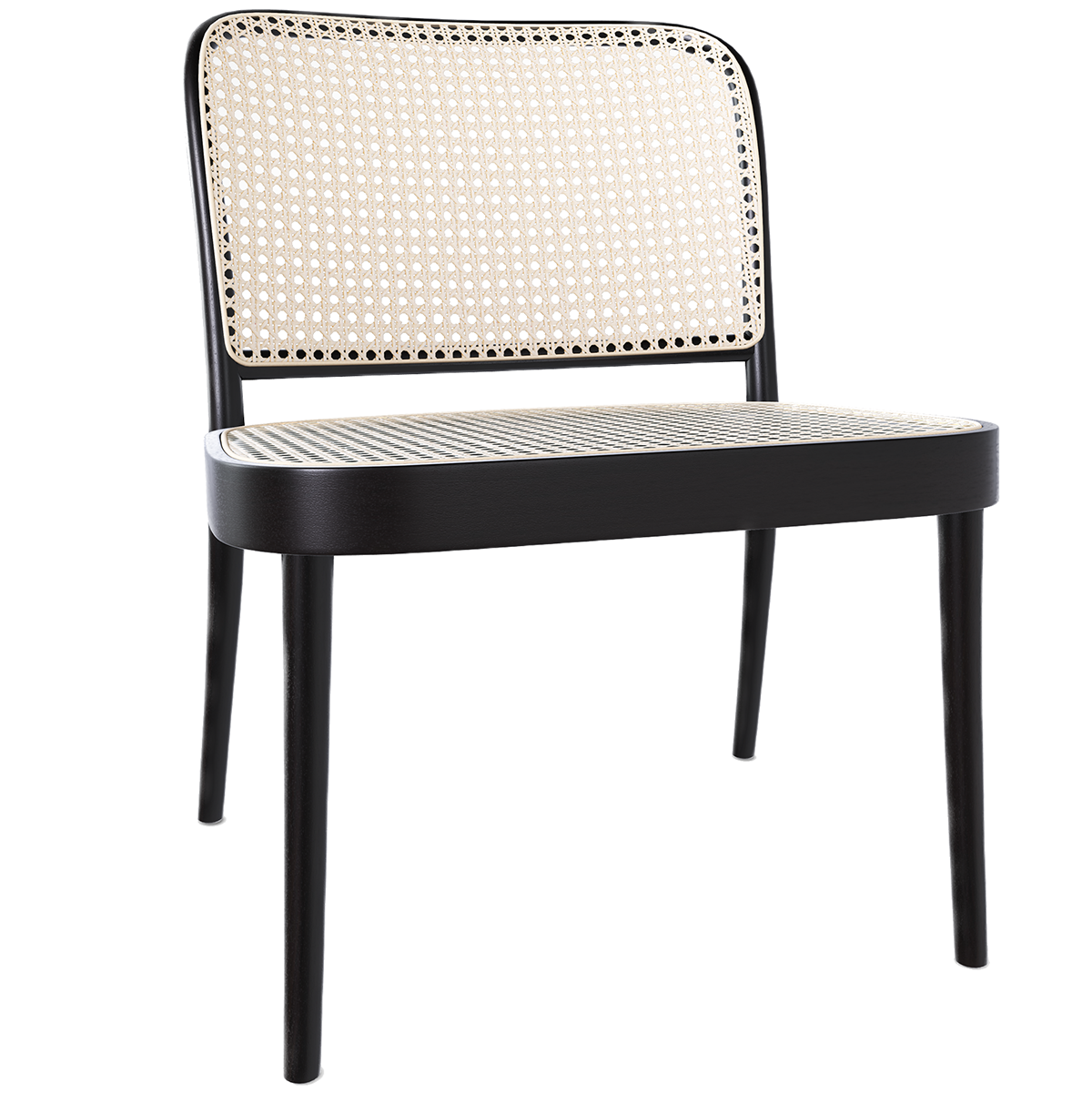 811 Mesh/Cane Lounge Chair - WOO .Design