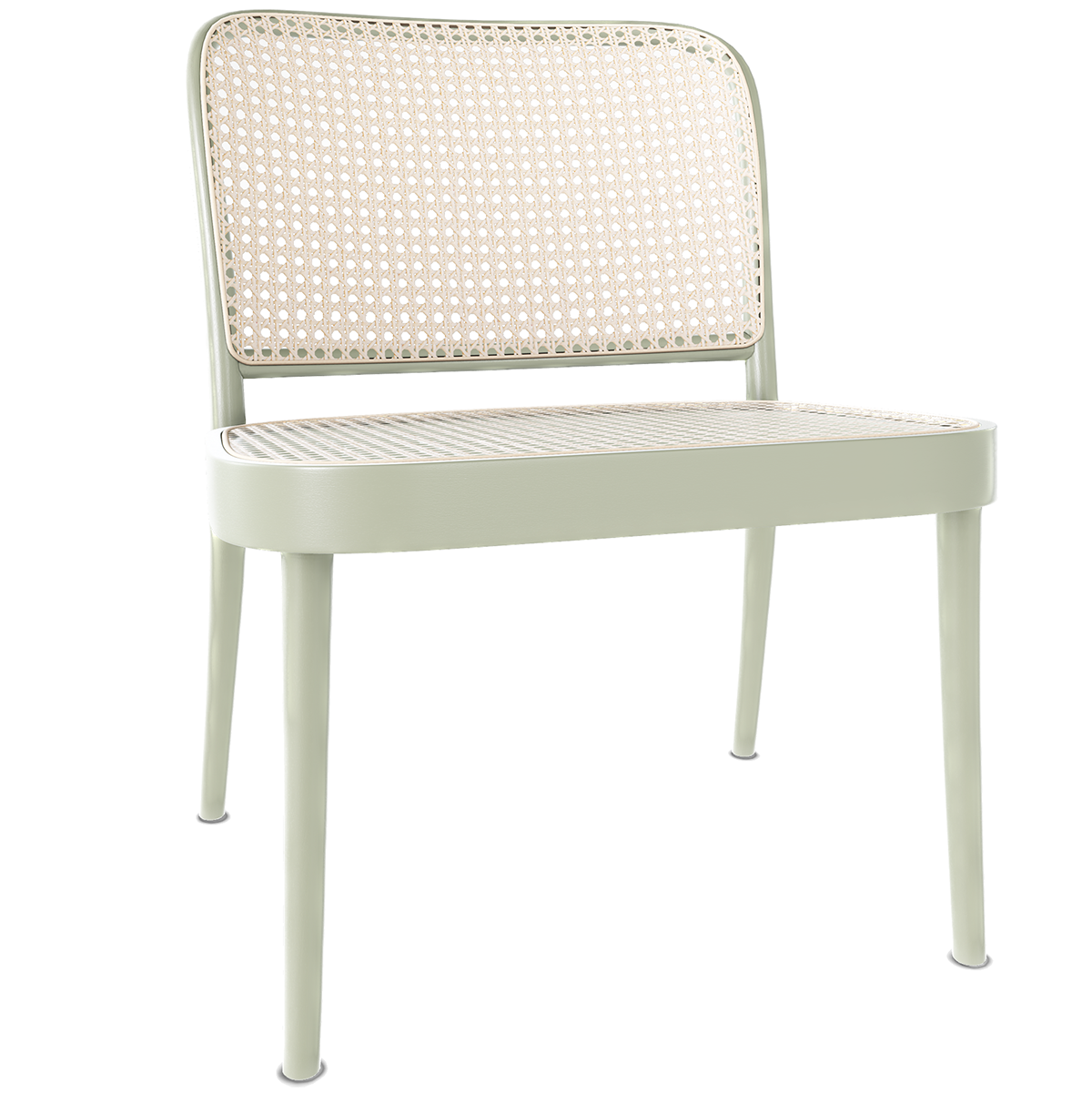 811 Mesh/Cane Lounge Chair - WOO .Design