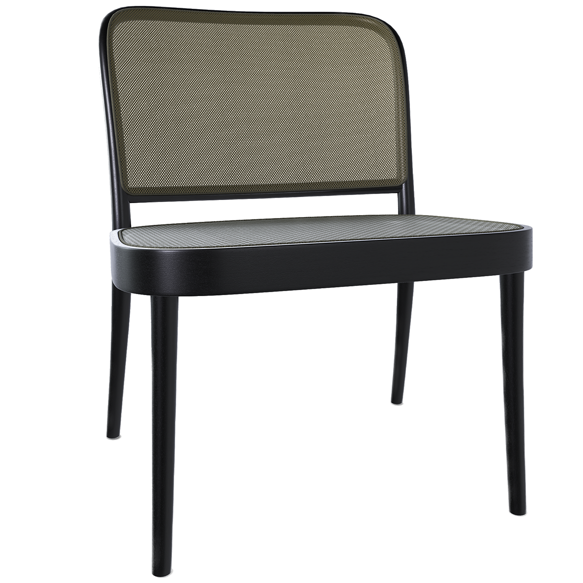 811 Mesh/Cane Lounge Chair - WOO .Design