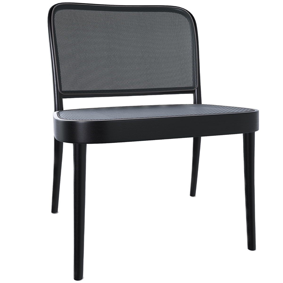 811 Mesh/Cane Lounge Chair - WOO .Design