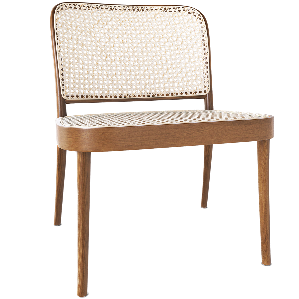 811 Mesh/Cane Lounge Chair - WOO .Design