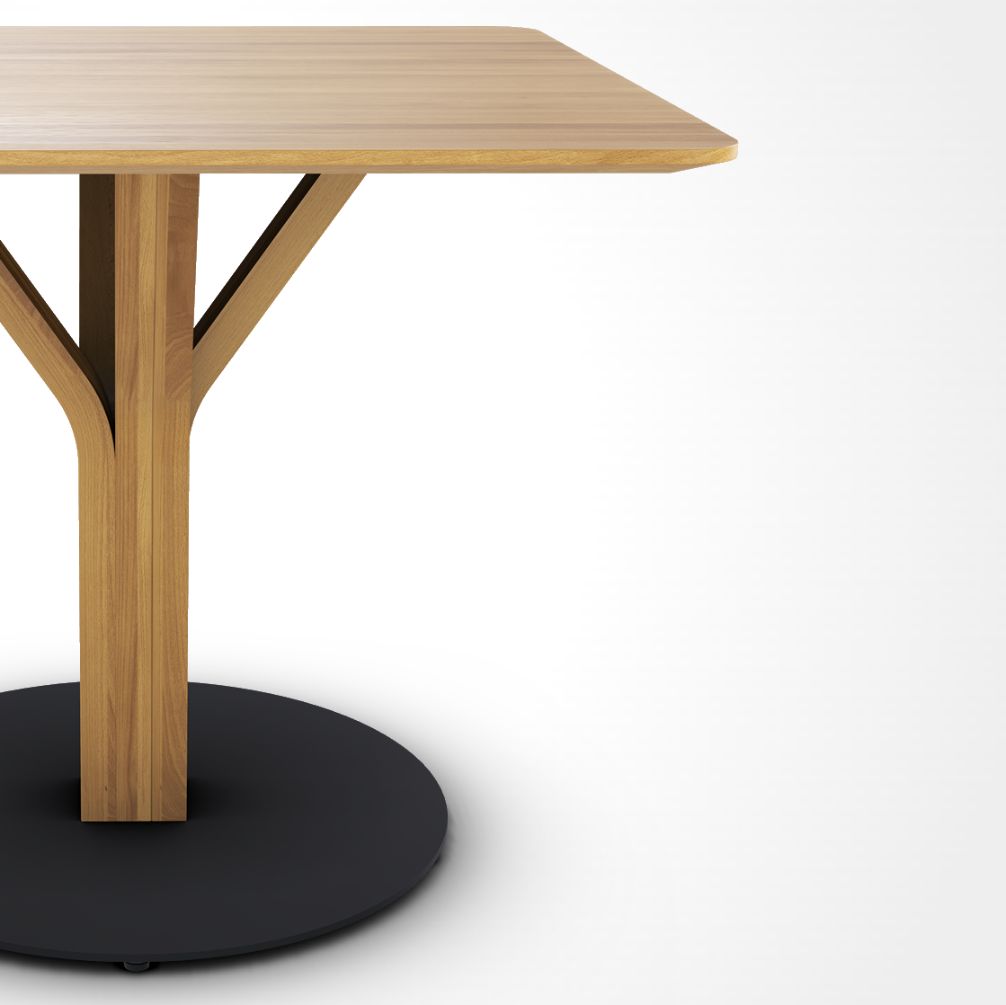 Bloom Central 280 Square Dining Table