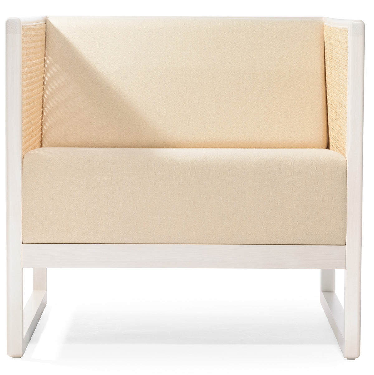 Casablanca 683 Upholstered/Cane Armchair - WOO .Design