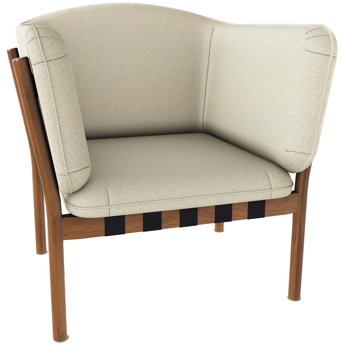 Dowel Armchair - WOO .Design