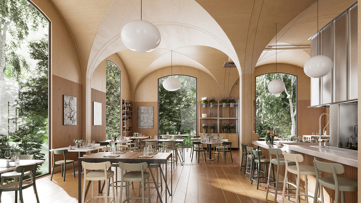 La Zitta Wood Barstool - WOO .Design