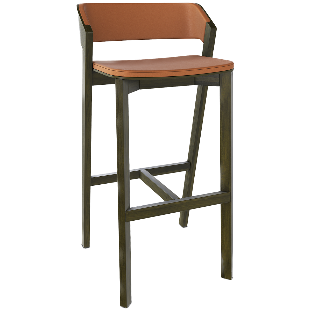 Merano Upholstered Barstool - WOO .Design