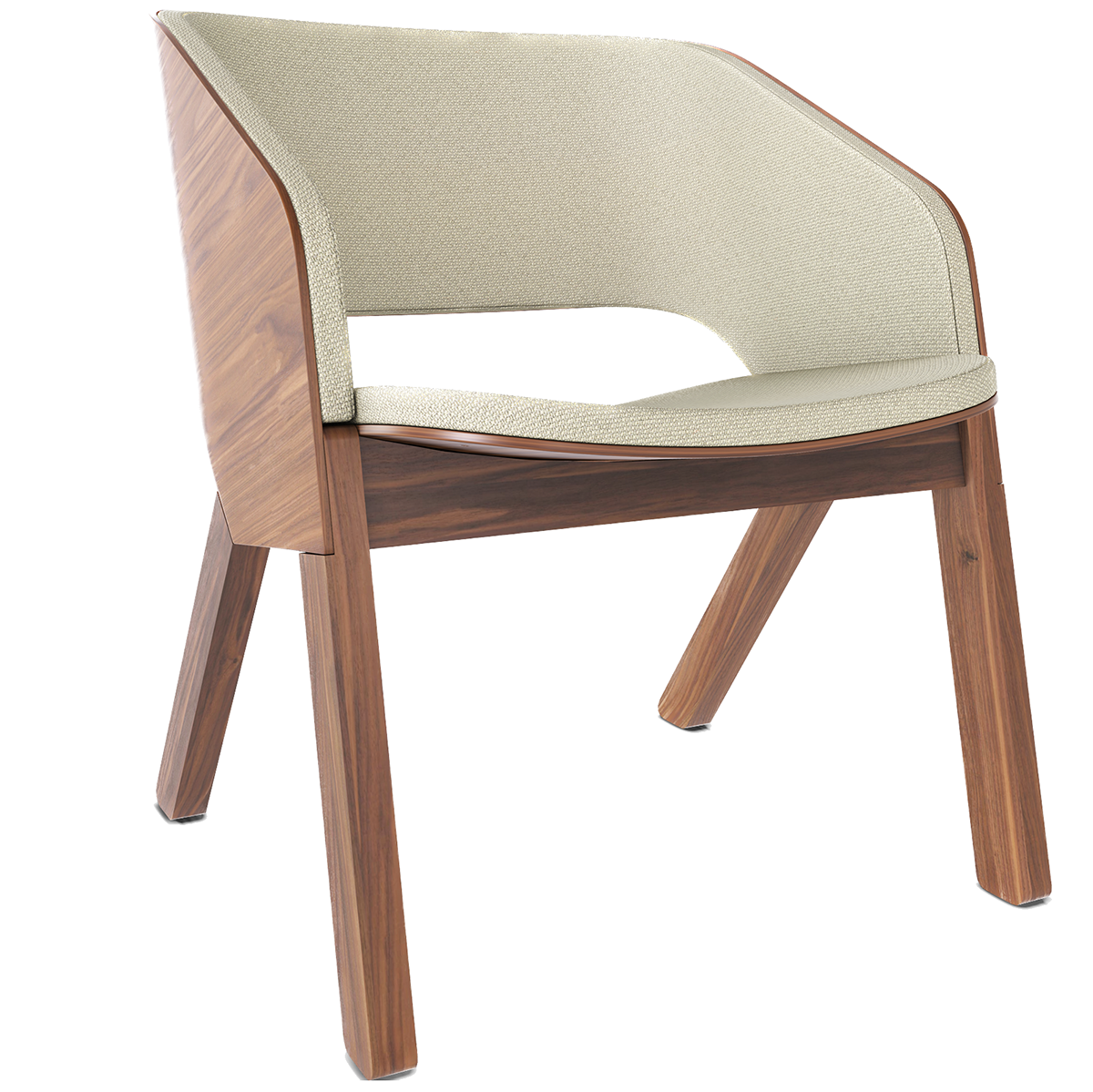 Merano Upholstered Lounge Armchair - WOO .Design