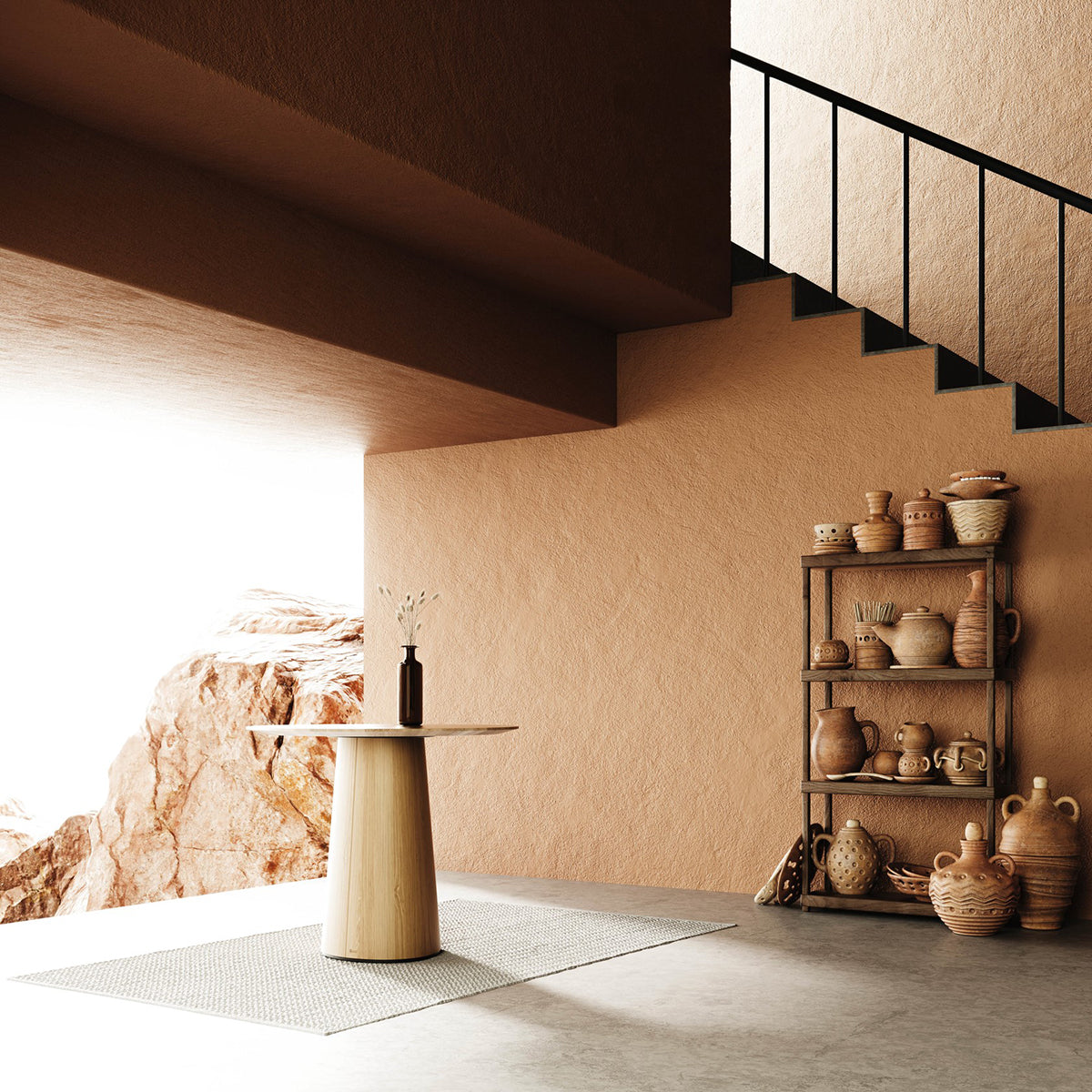 P.O.V. 461 Round Dining Table