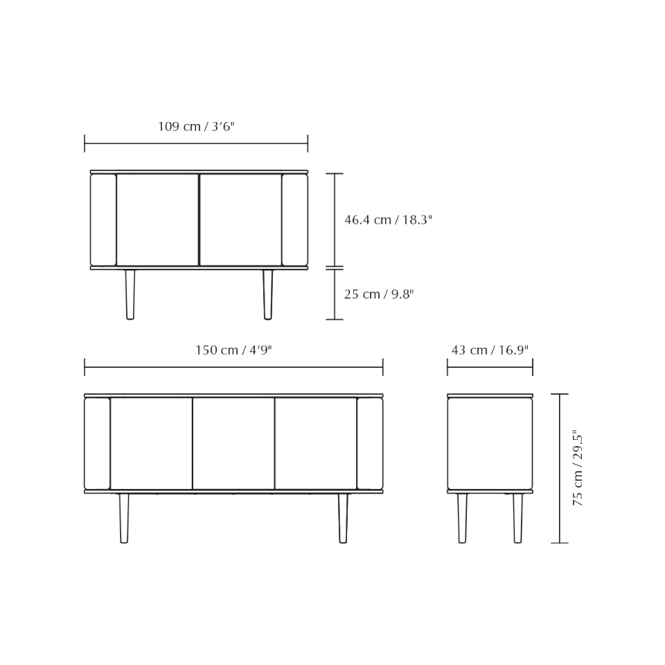 Treasures Horizons 2 Doors Cabinet