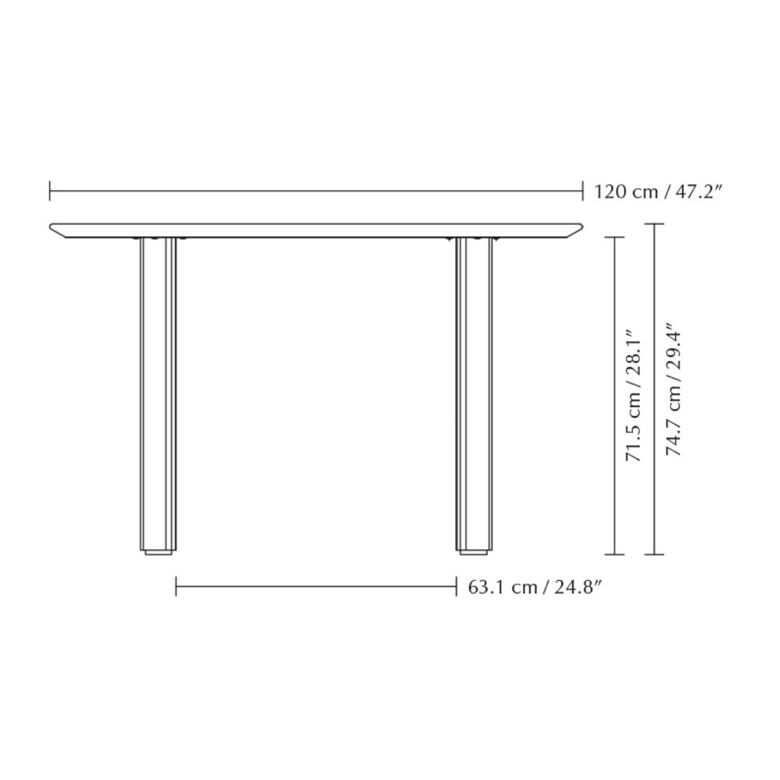 Comfort Circle Round Dining Table