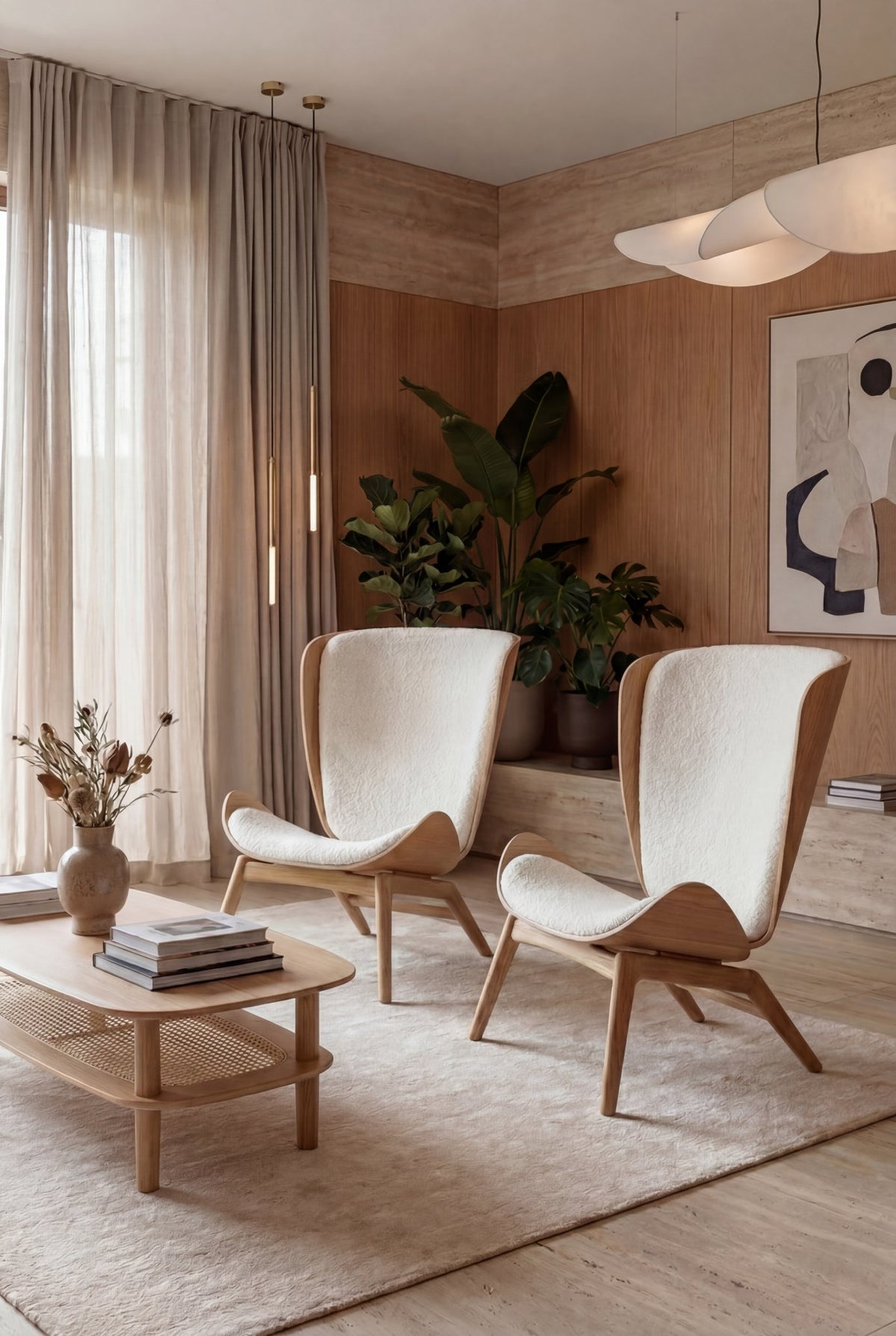 Gesture Tall Pendant Lamp