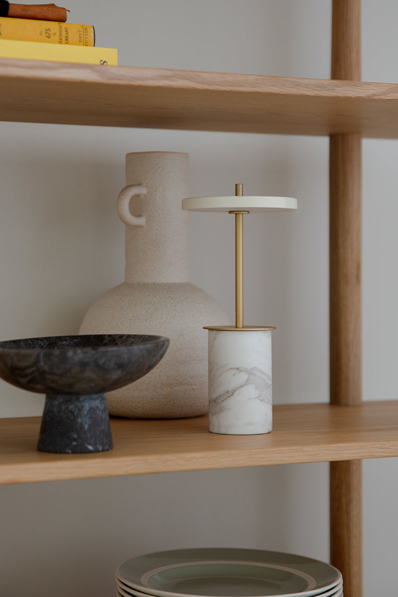 Asteria Move Marble Mini Portable Lamp - WOO .Design