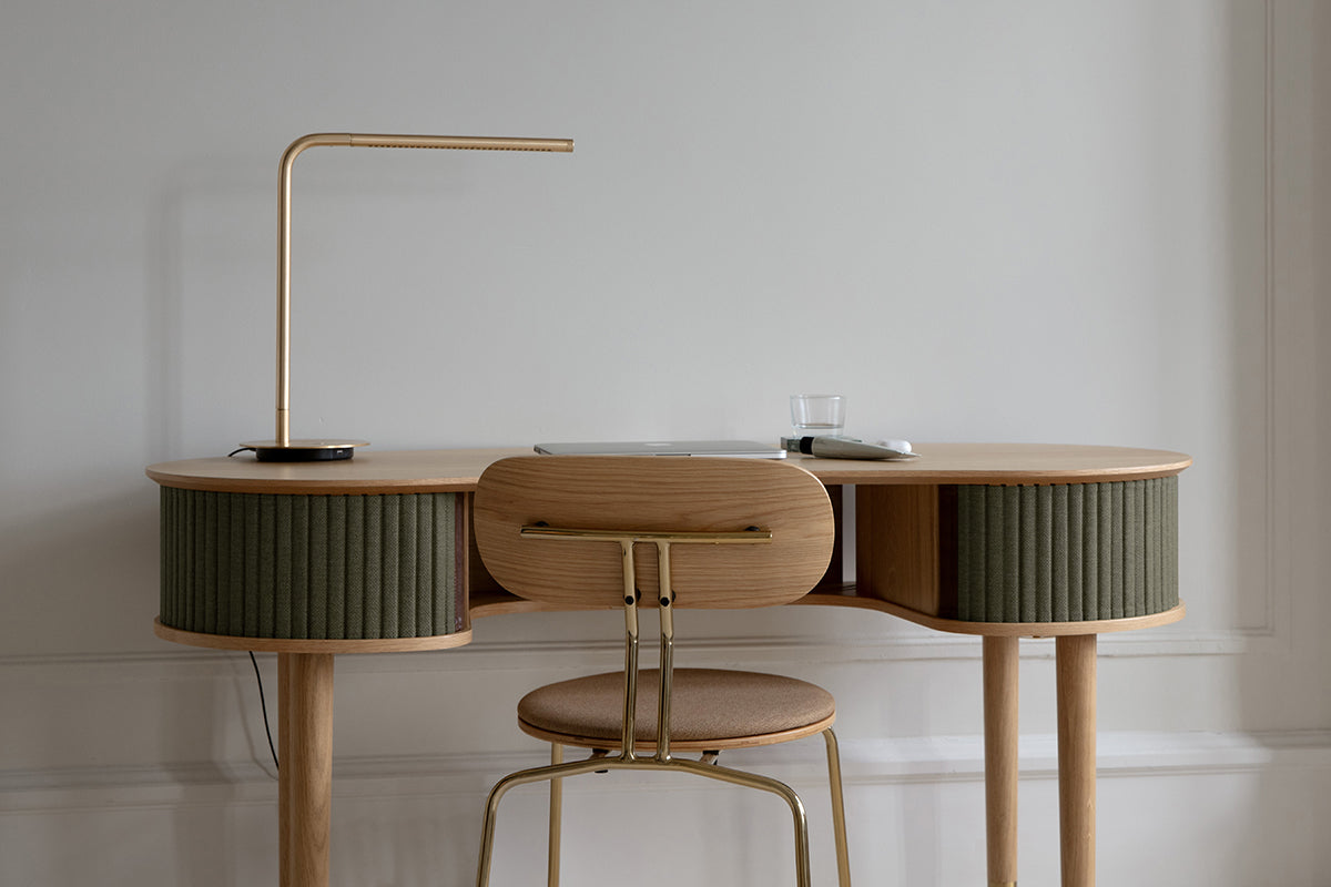 Audacious Horizons Oak Desk