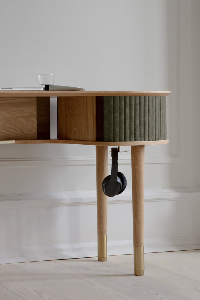 Audacious Horizons Oak Desk