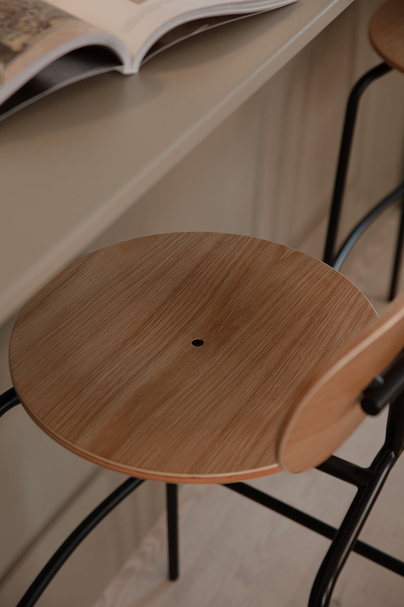 Curious Bar Stool with Cushion