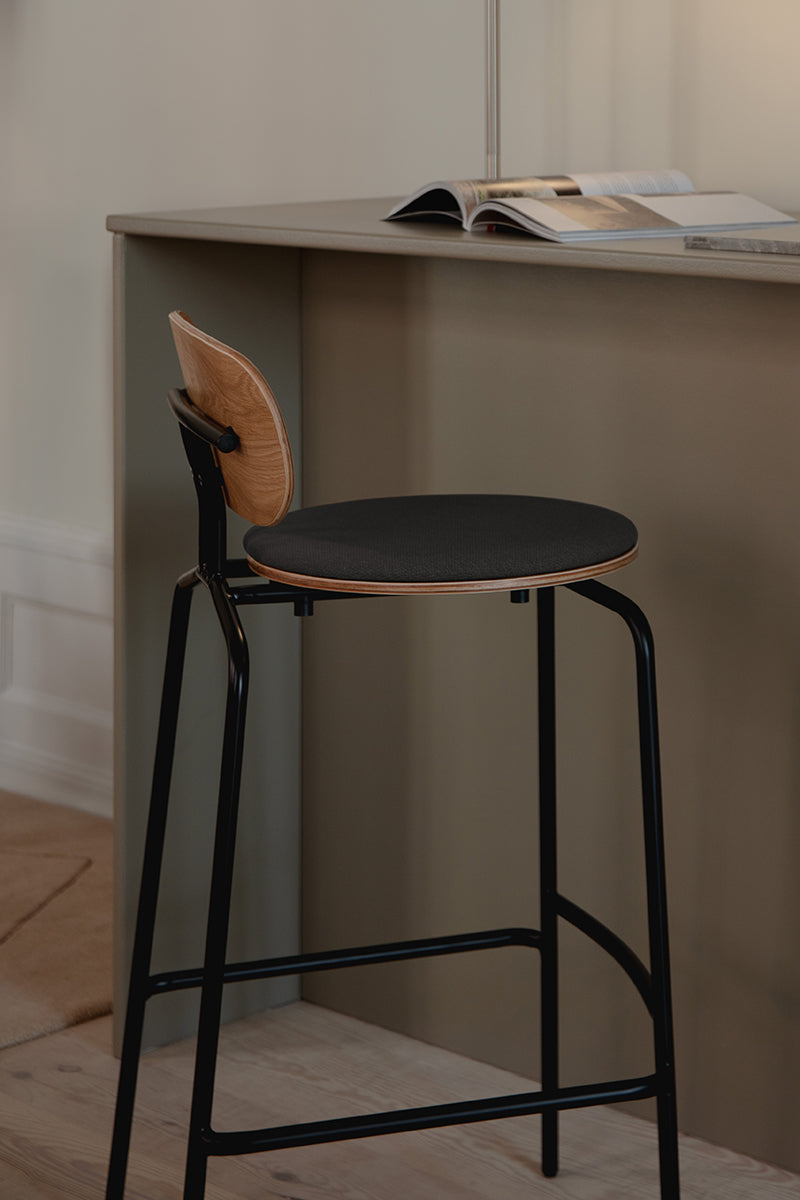 Curious Bar Stool with Cushion
