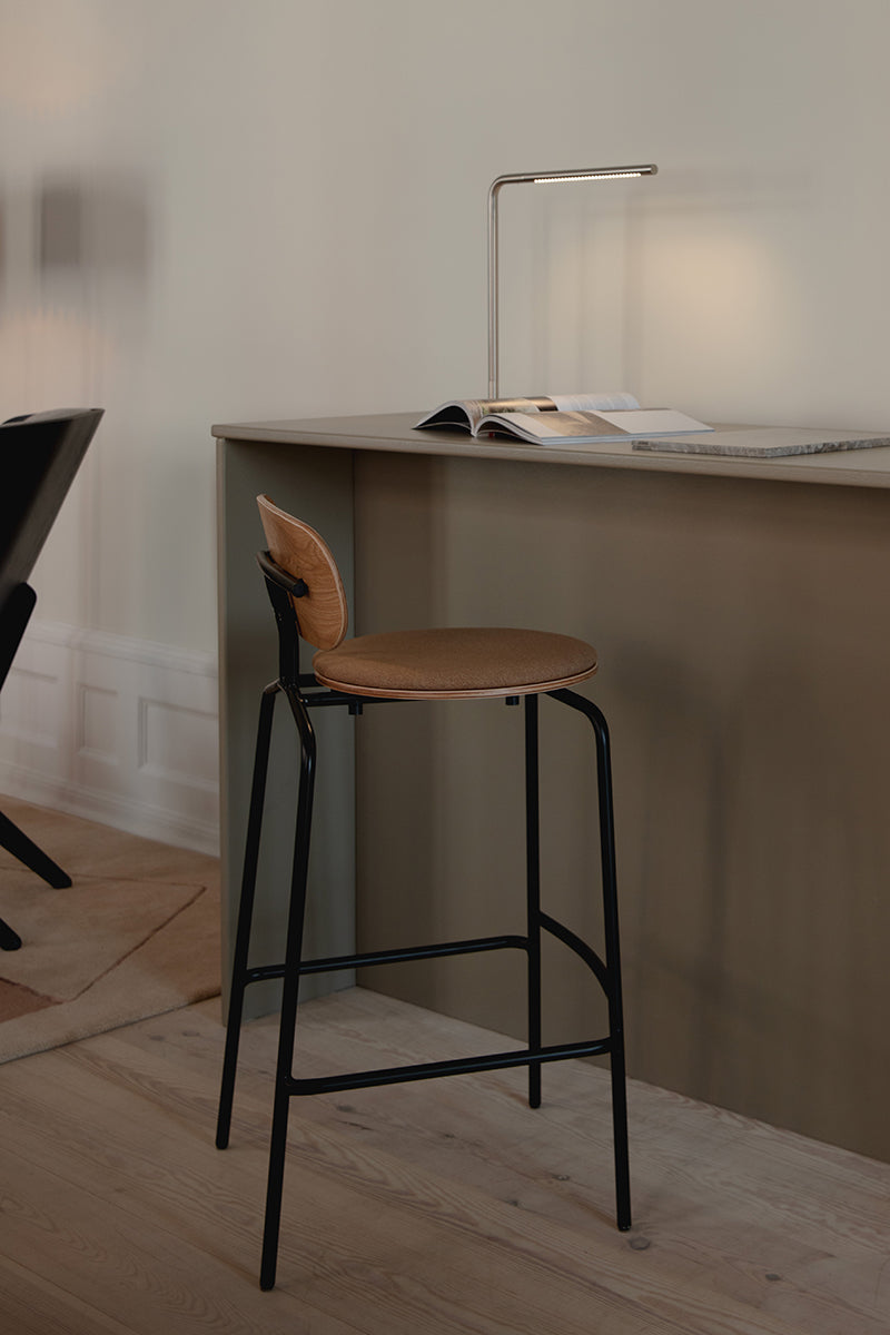 Curious Bar Stool with Cushion