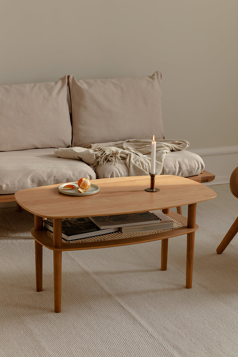 Together Sleek Rectangular Coffee Table
