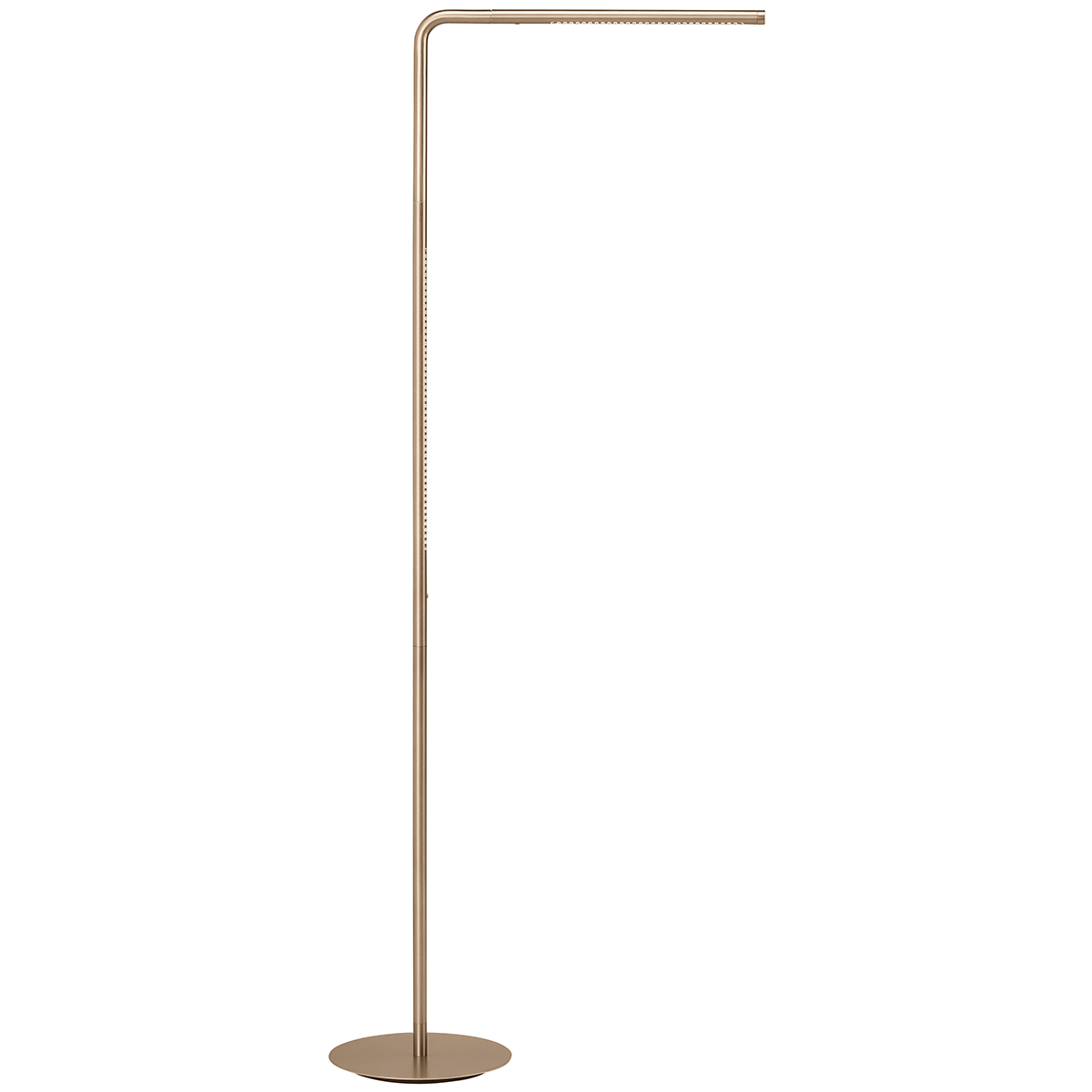 Omni Plated Brass Floor Lamp