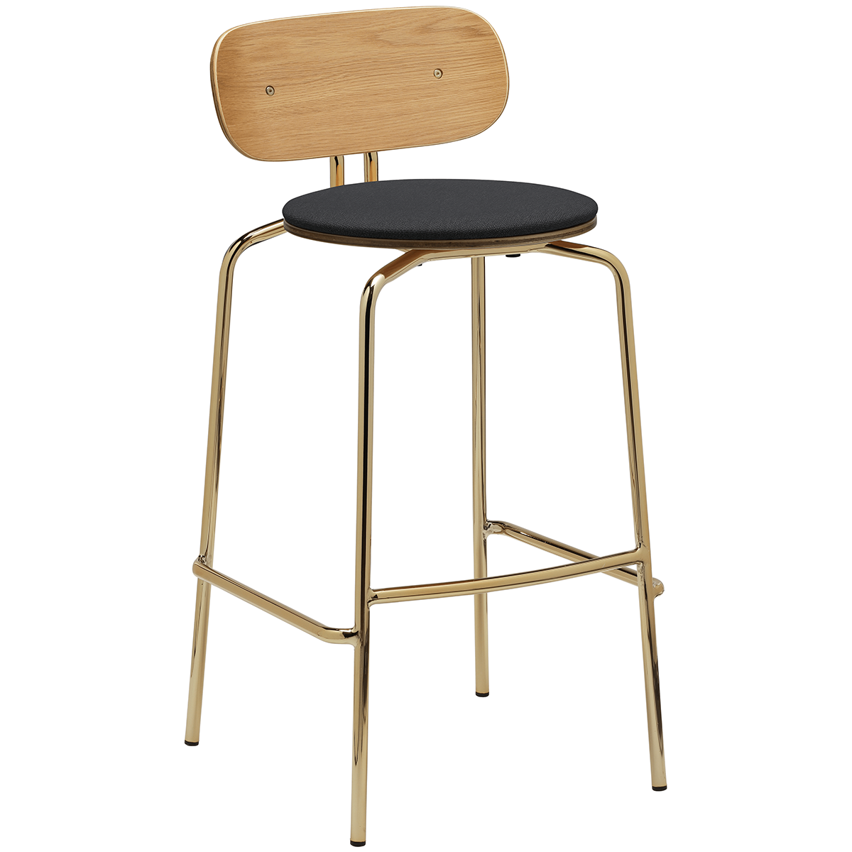 Curious Bar Stool with Cushion