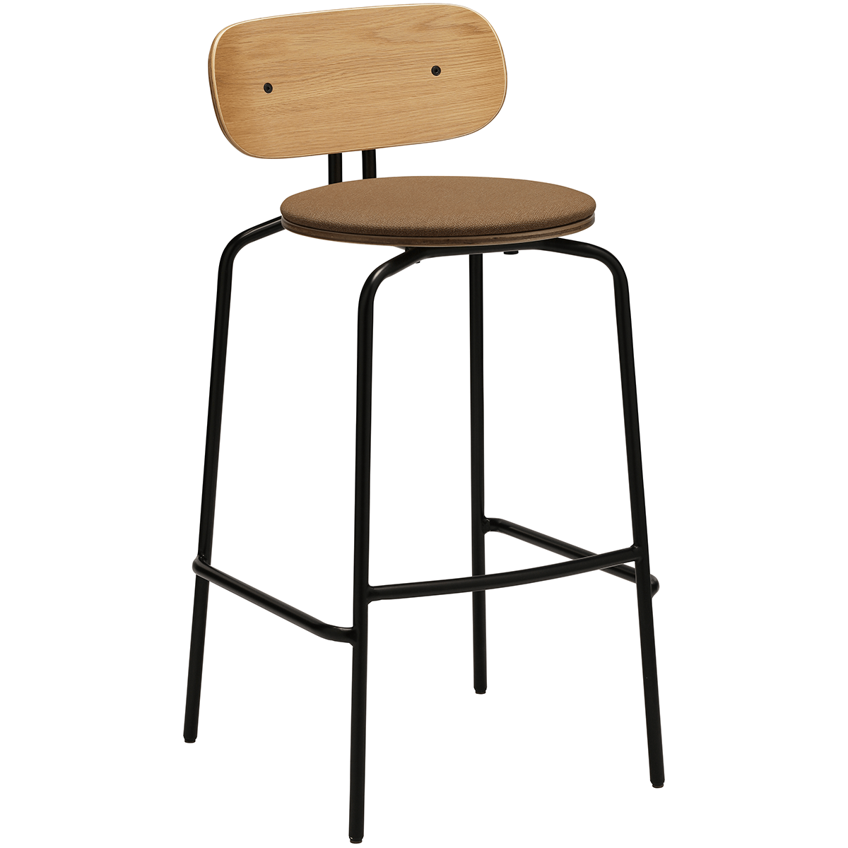 Curious Bar Stool with Cushion
