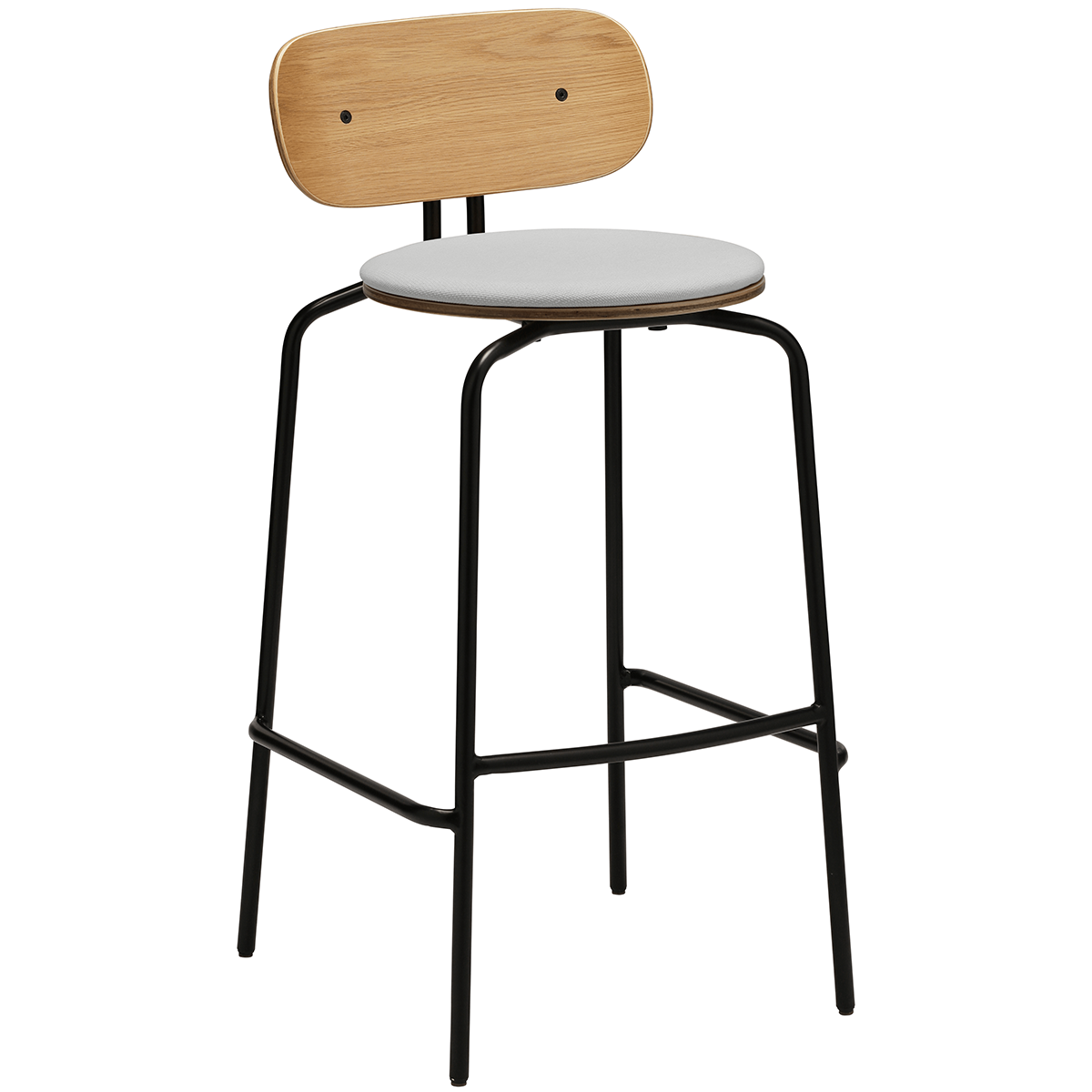 Curious Bar Stool with Cushion