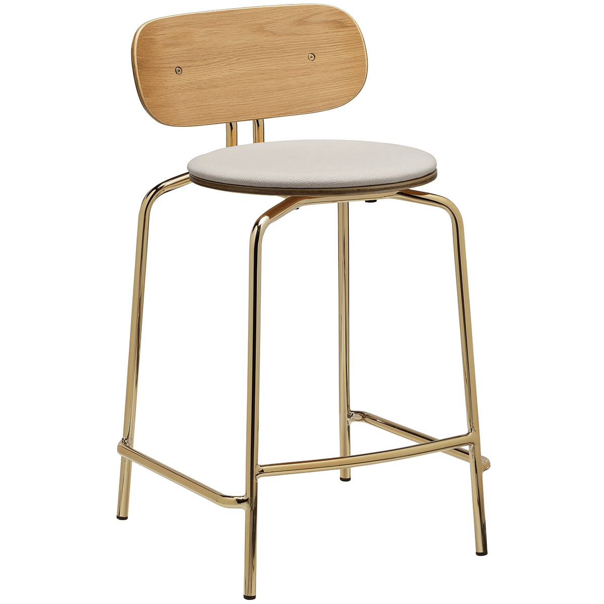Curious Counter Stool with Cushion