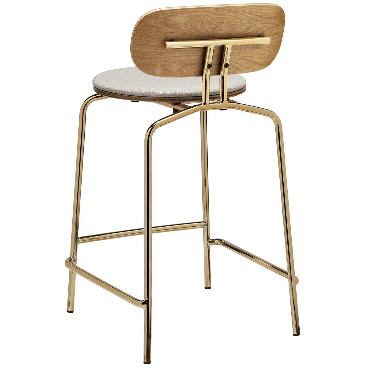 Curious Counter Stool with Cushion