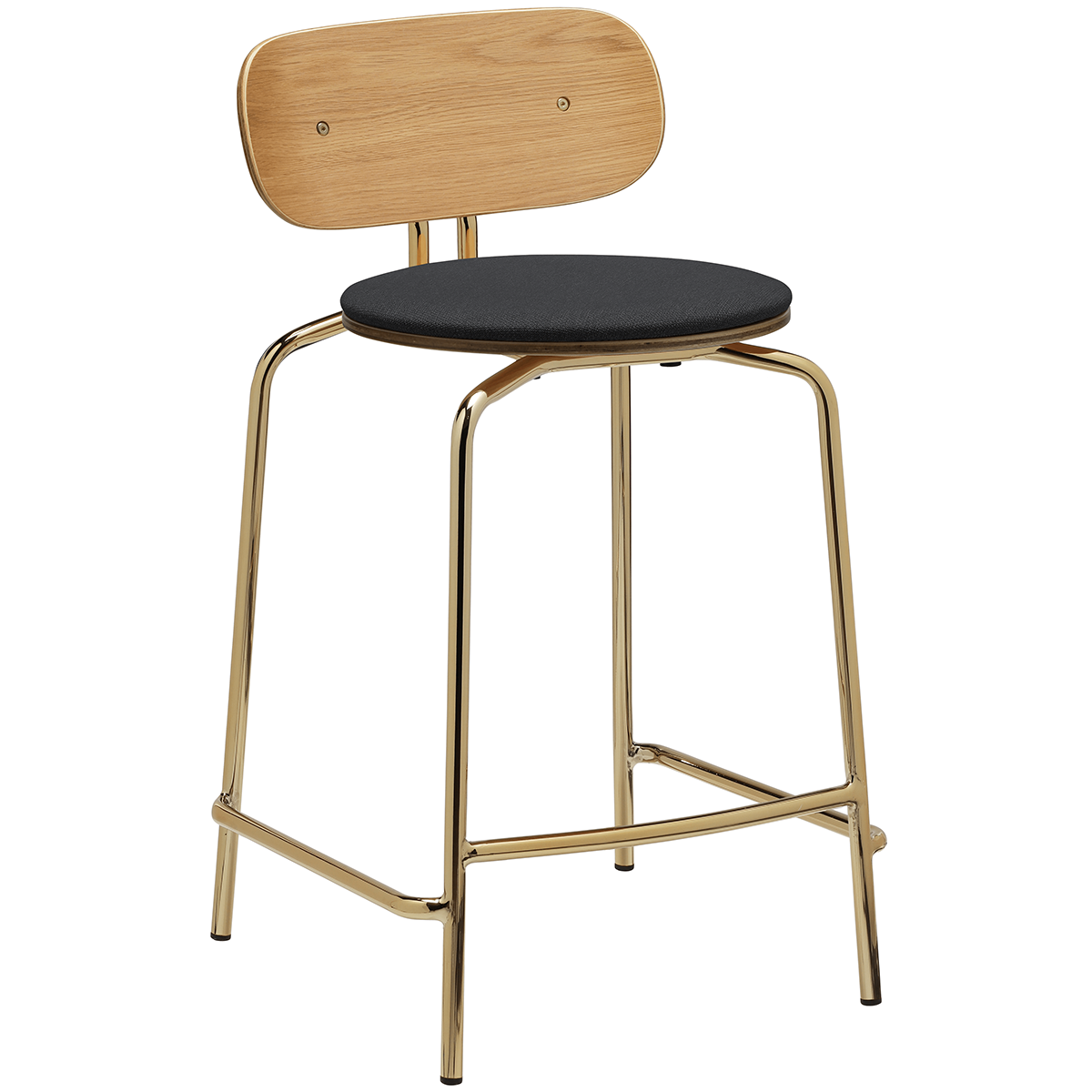 Curious Counter Stool with Cushion
