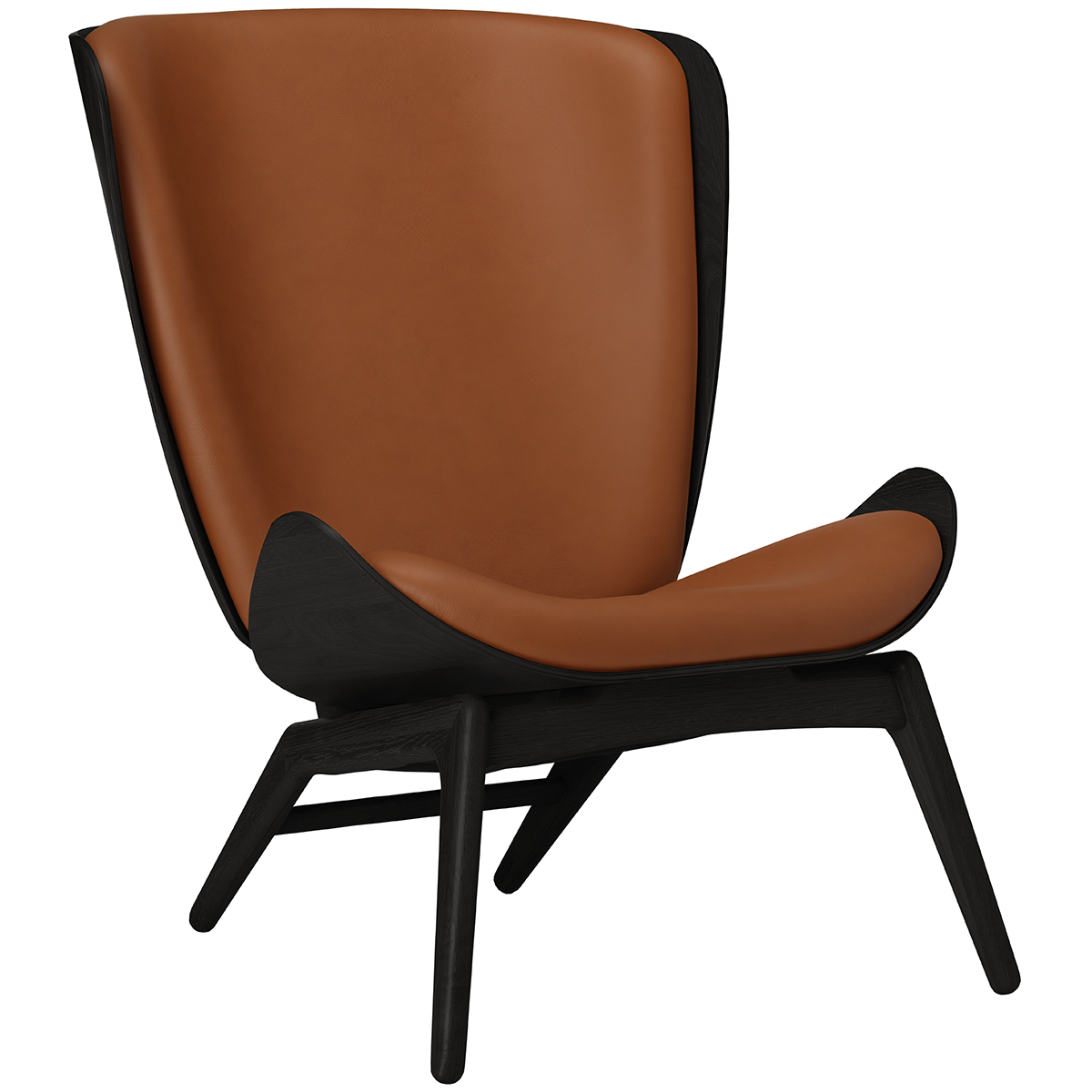 The Reader Leather Wing Chair - WOO .Design
