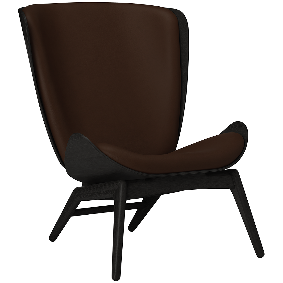 The Reader Leather Wing Chair - WOO .Design