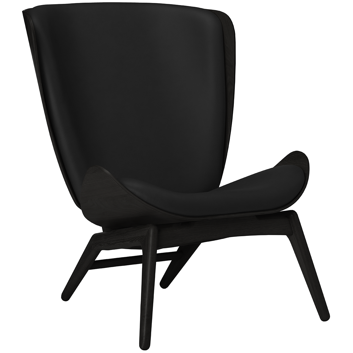 The Reader Leather Wing Chair - WOO .Design