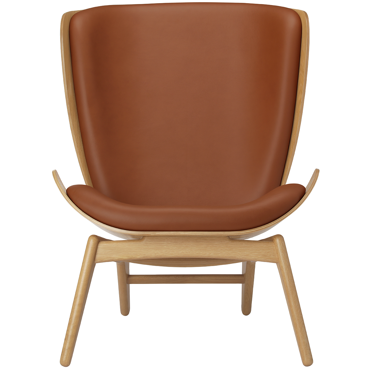 The Reader Leather Wing Chair - WOO .Design