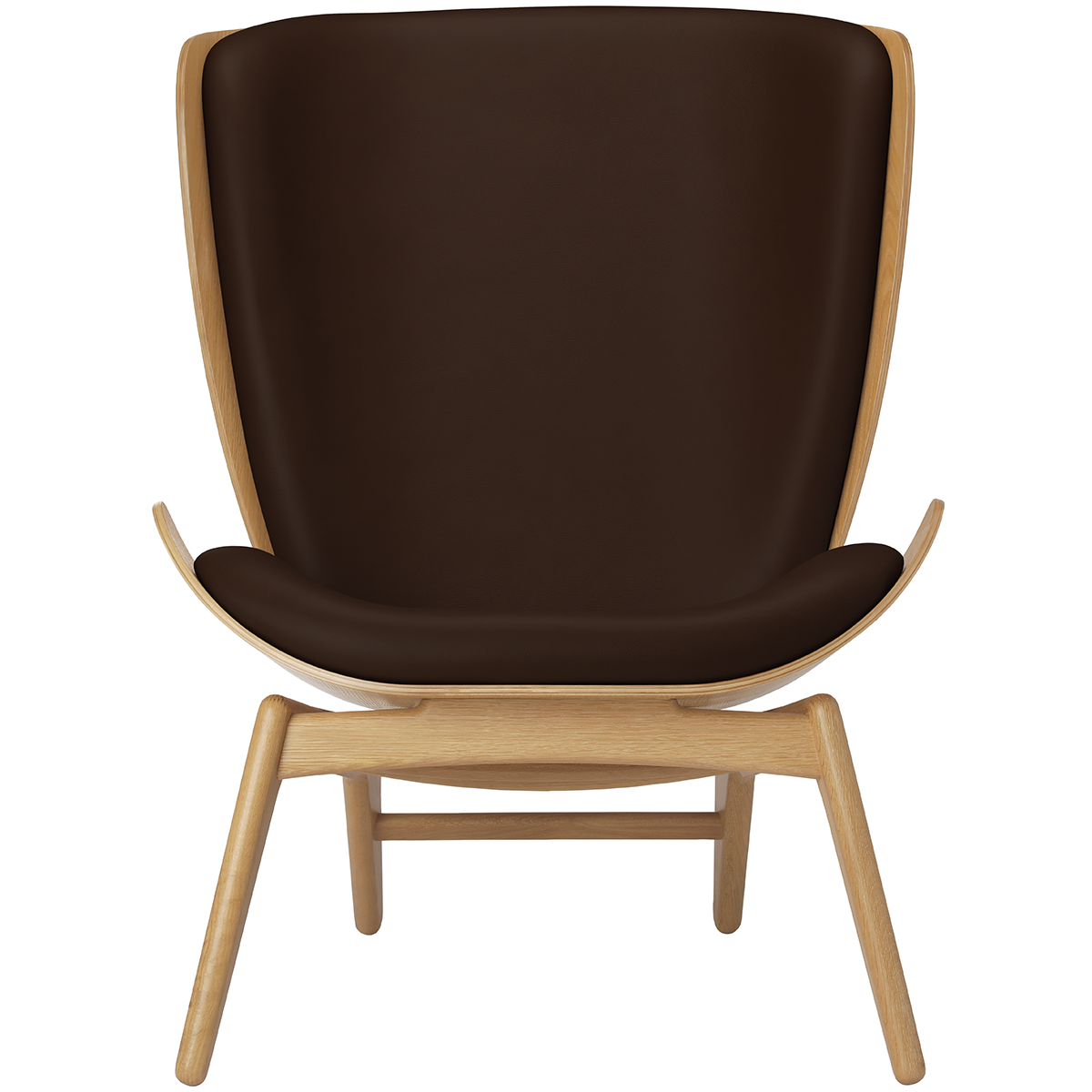 The Reader Leather Wing Chair - WOO .Design