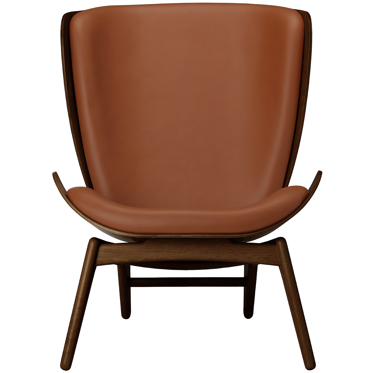 The Reader Leather Wing Chair - WOO .Design