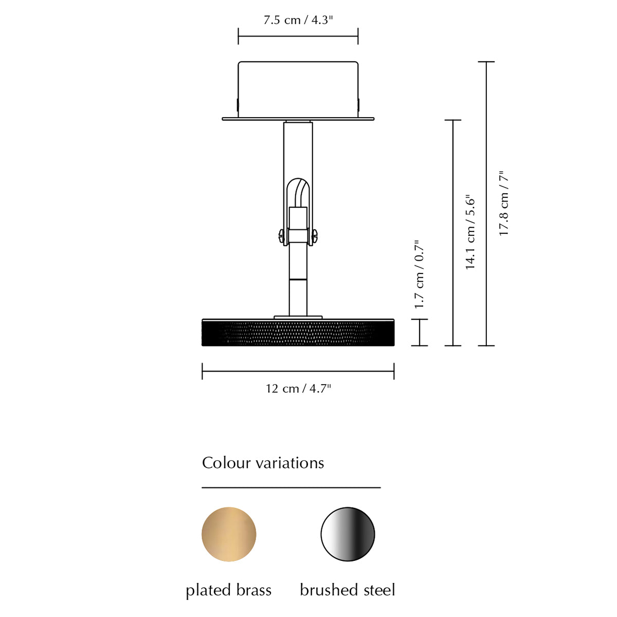 Asteria Spot Lamp