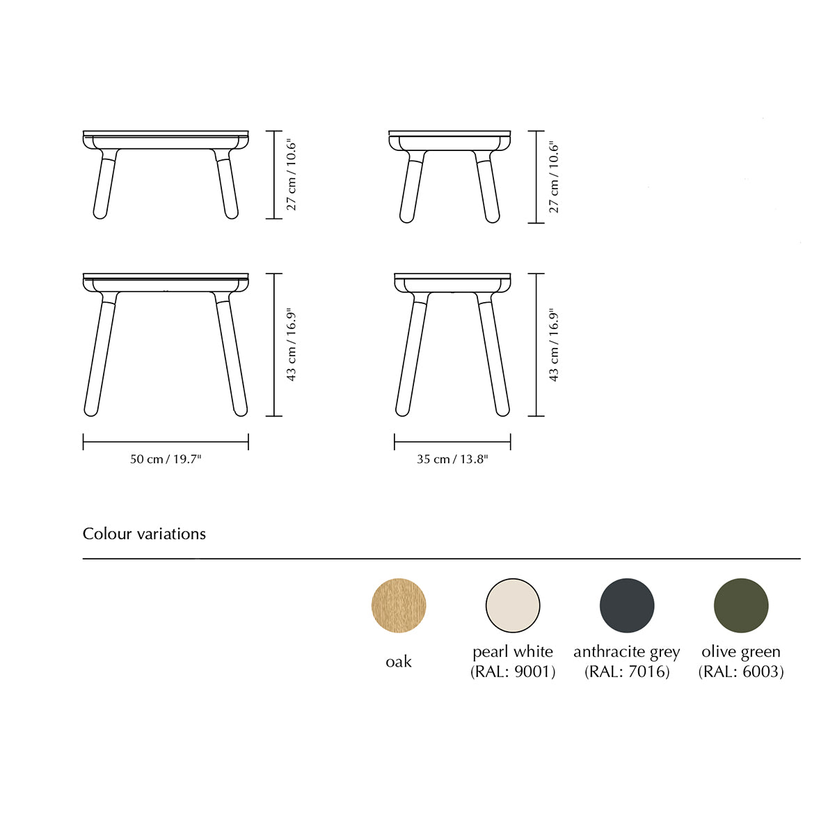 Paff Table with Tray - WOO .Design