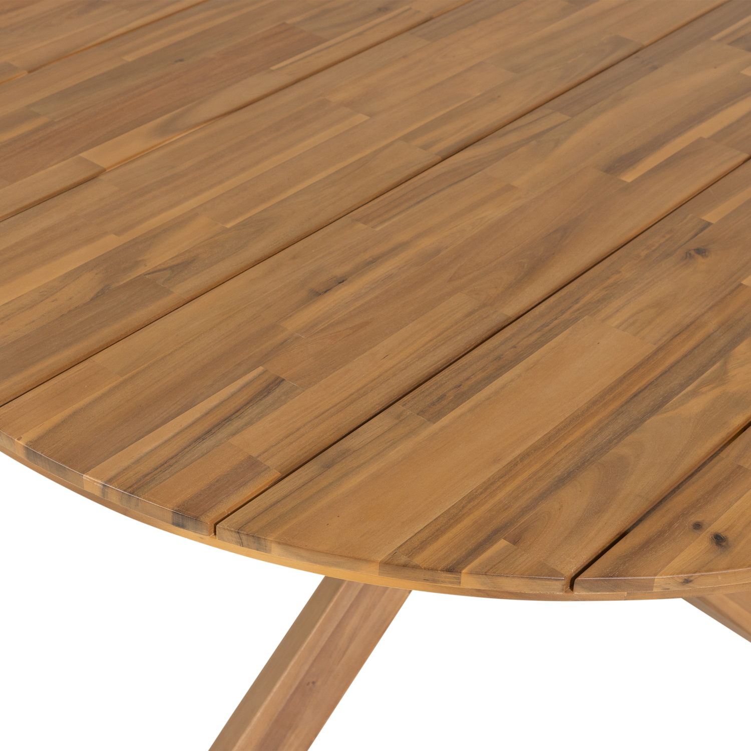 Kiro Natural Acacia Wood Garden Table