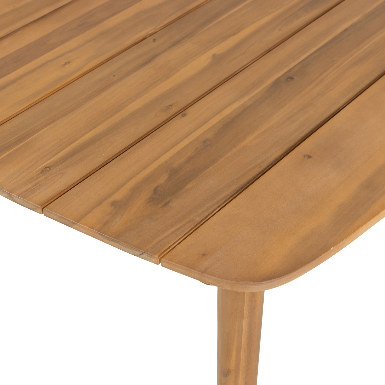 Kris Natural Acacia Wood Garden Table