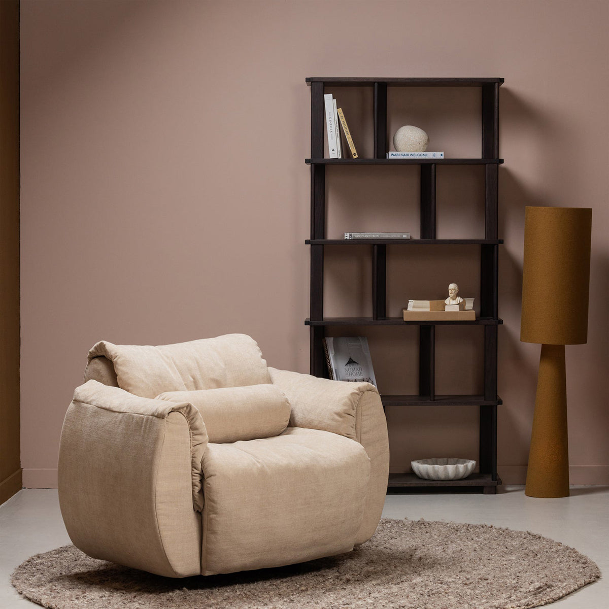 Baggy Swivel Armchair