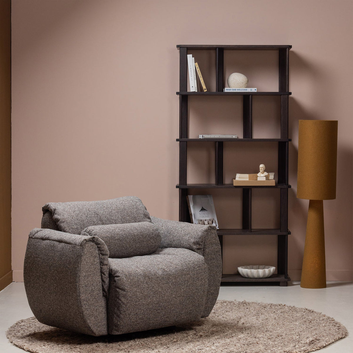 Baggy Swivel Armchair